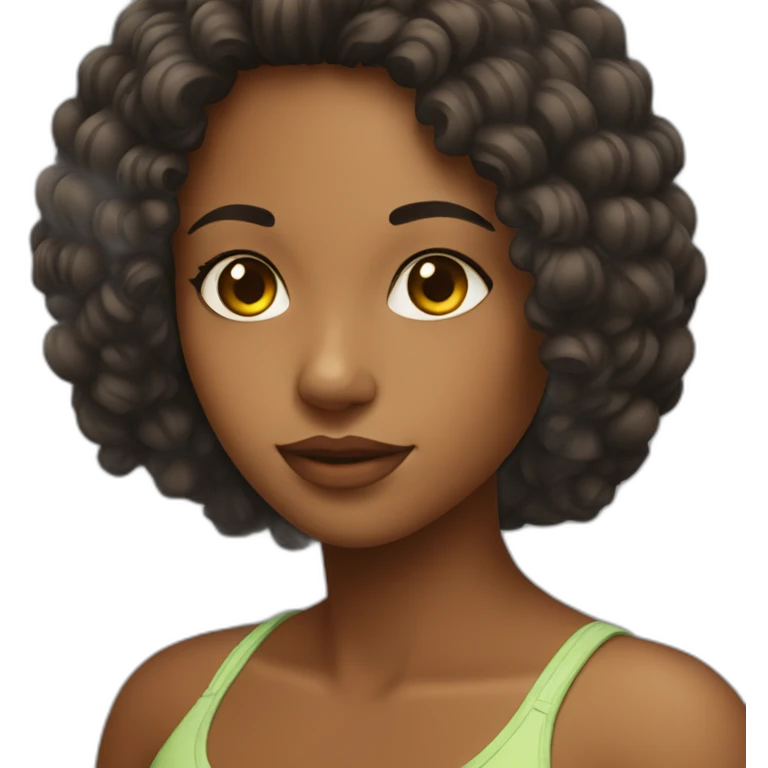 Brazilian girl emoji