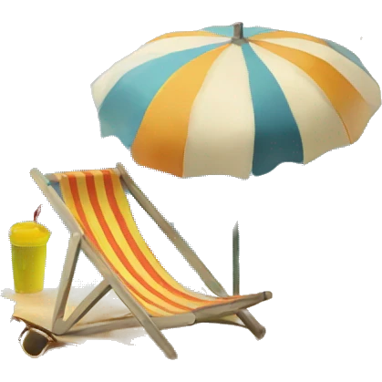 Cuban beach emoji