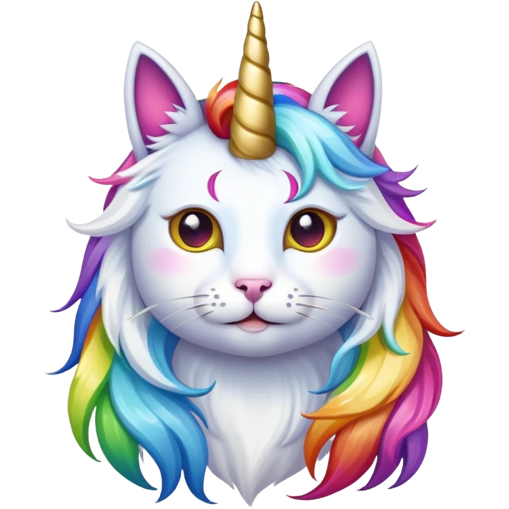 Cat unicorn  emoji