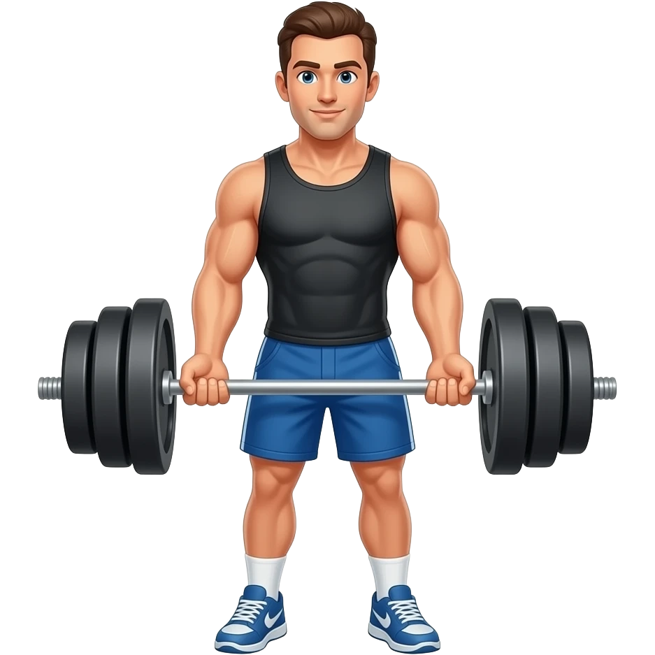 LEVANTAR PESAS HOMBRE emoji