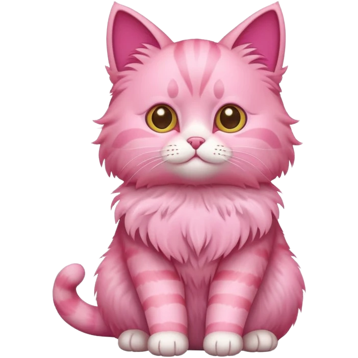 pink cat emoji