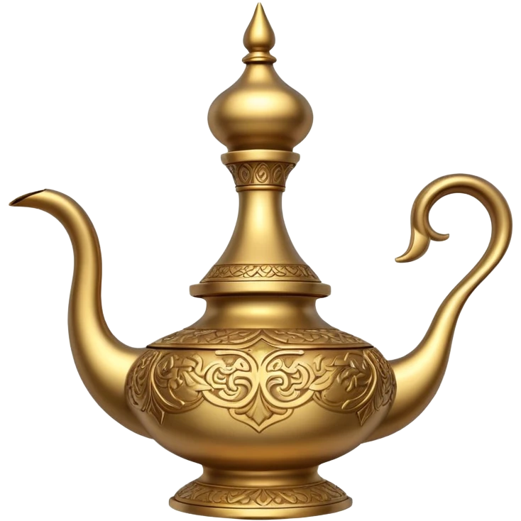 Genie lamp emoji