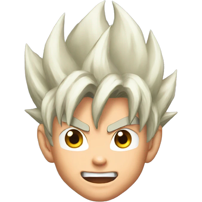 Goku from dragon ball emoji