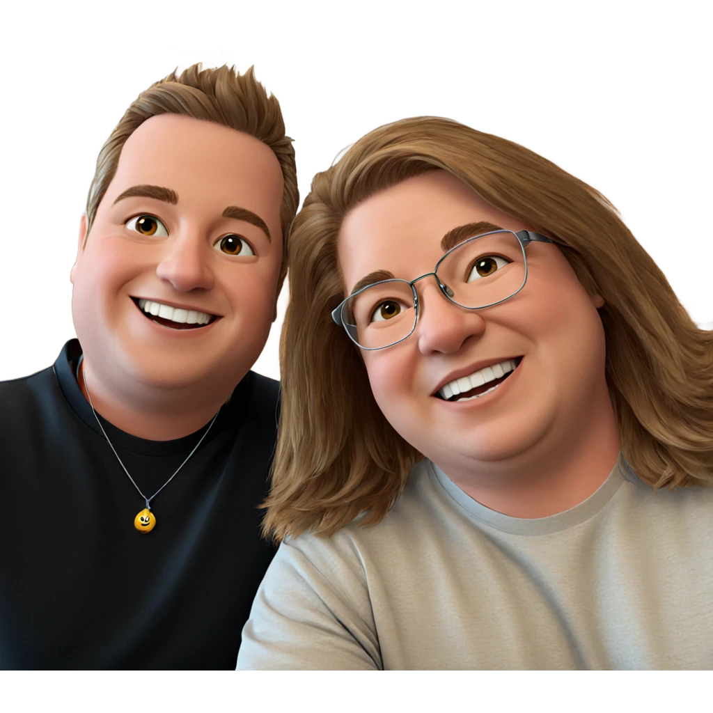 boys smiling indoors together emoji