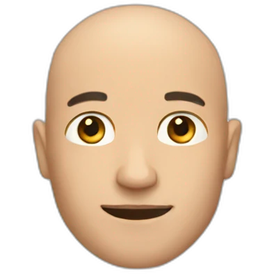 Bald guy emoji