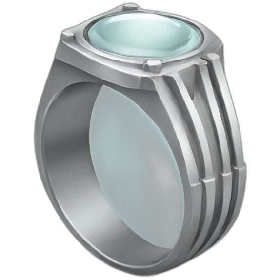 silver ring emoji