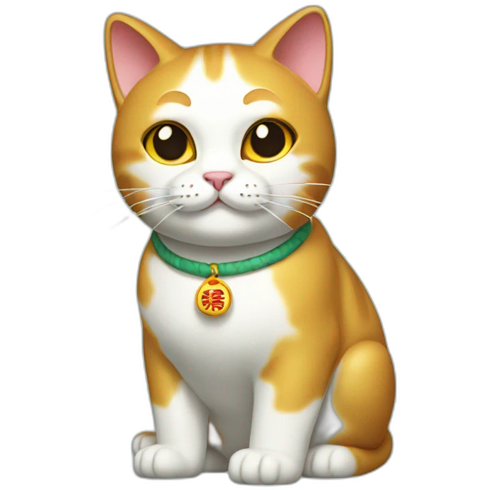 lucky cat emoji