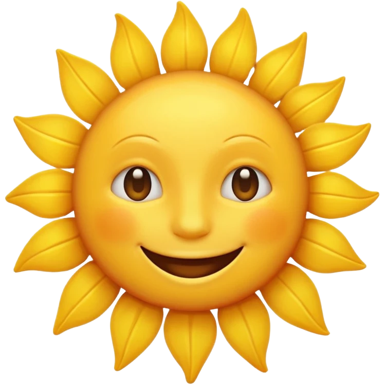 Un emoji sur le thème de l’ete emoji