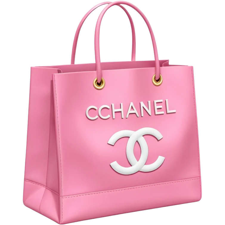 shopping bag, victoria secret, chanel emoji