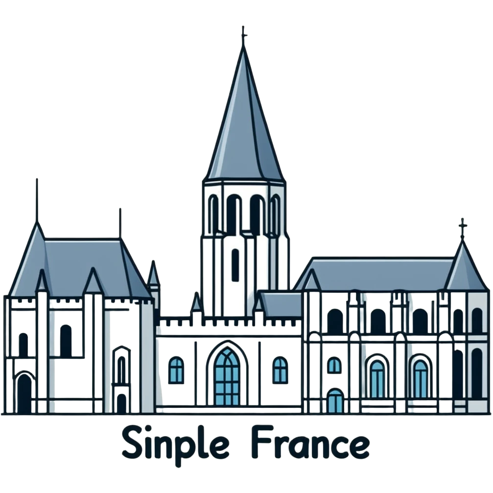 Poitiers cityscape or landmark, France emoji