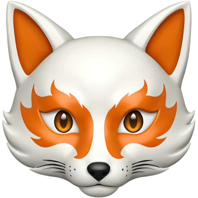 Kitsune mask emoji