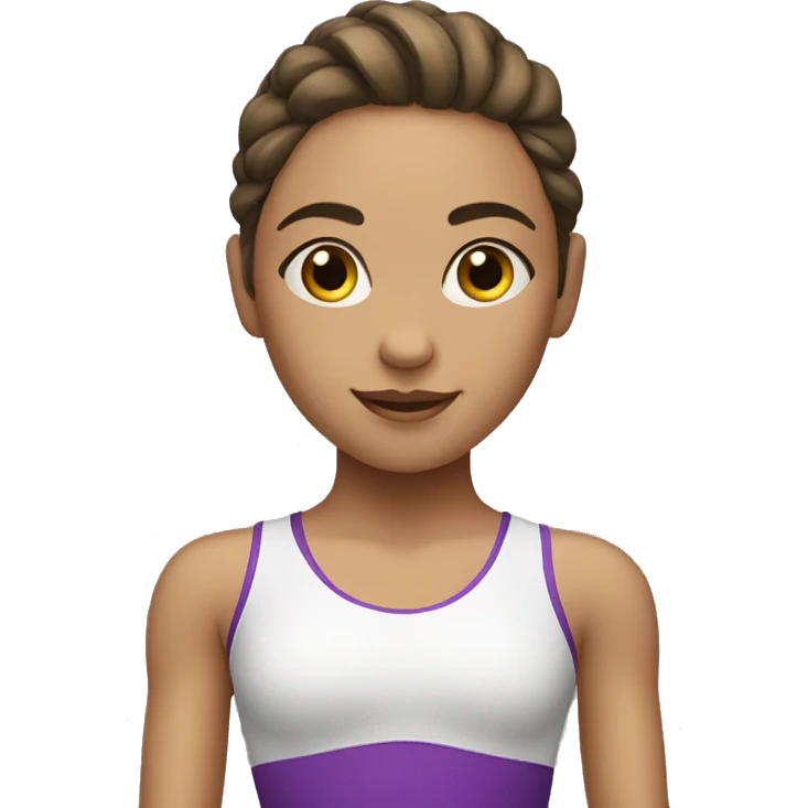 gimnast girl  emoji