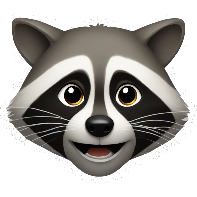 Raccoon emoji  emoji