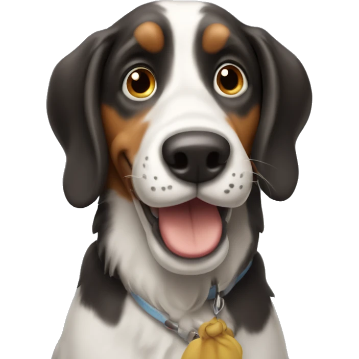 Goofy the dog emoji