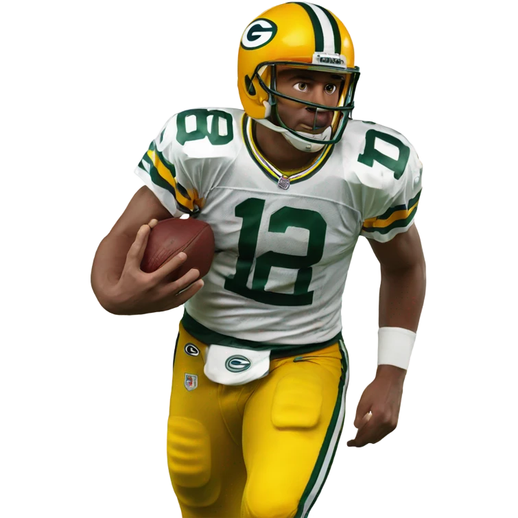Green Bay packers quarterback #10 emoji
