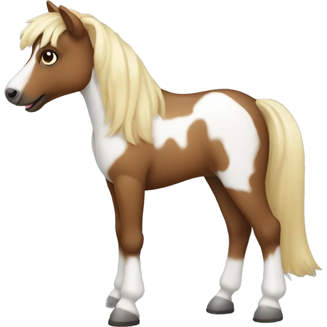 Christmas puppy horse emoji