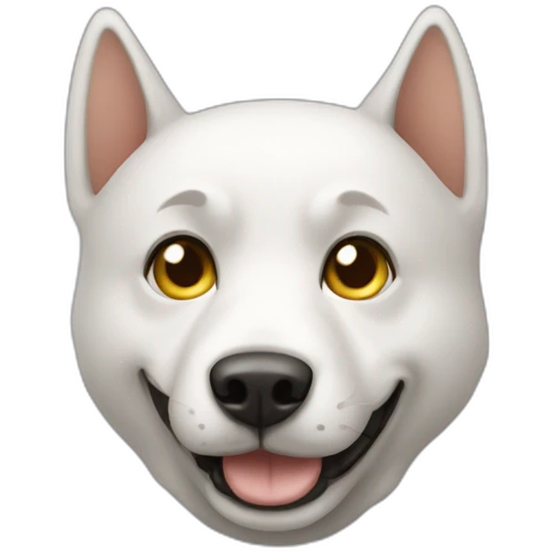 Un chat chevauchant un chien  emoji