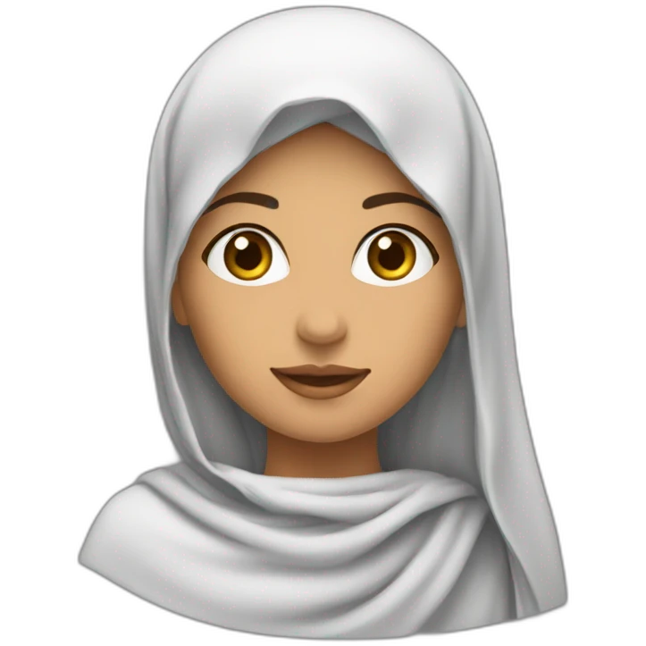 fille marocaine avec un drapeau du maroc  emoji