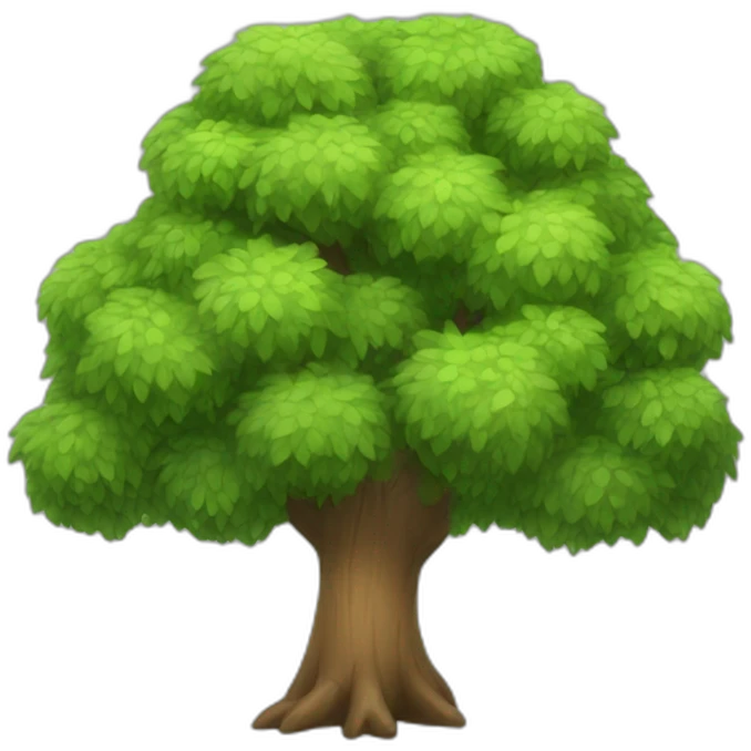arbre happy emoji