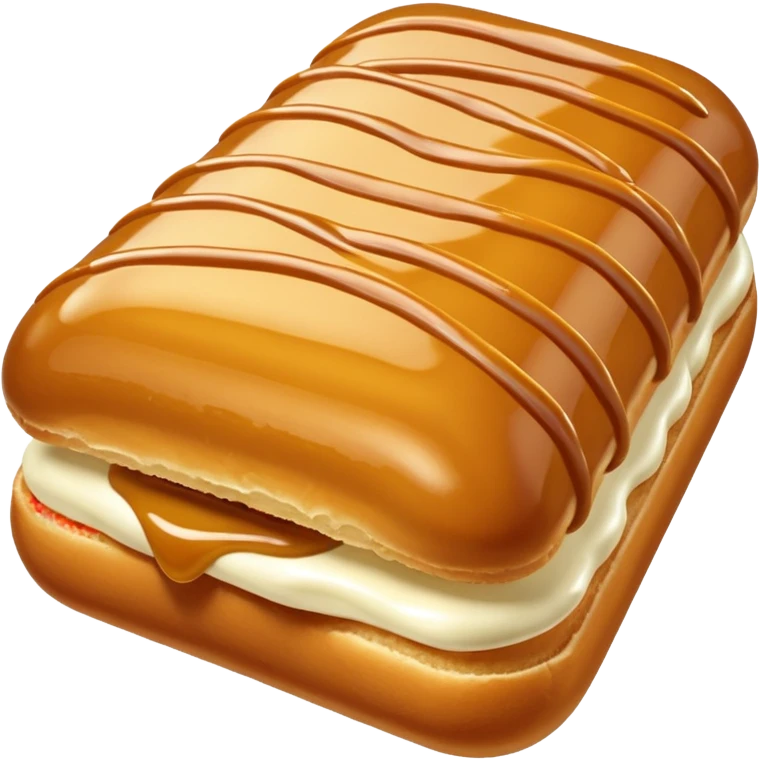 Butterscotch éclair  emoji