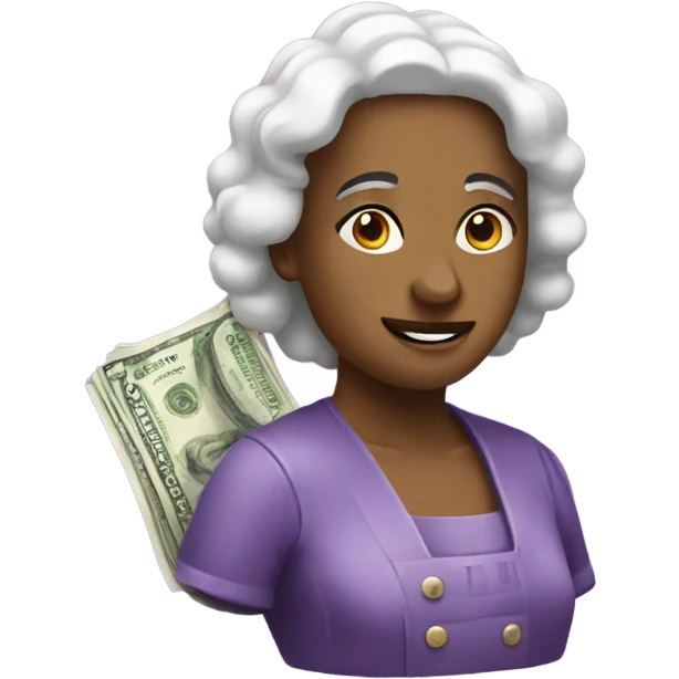 Violet money emoji
