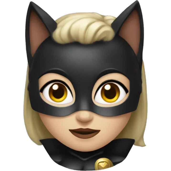 female cat as batman wife  emoji