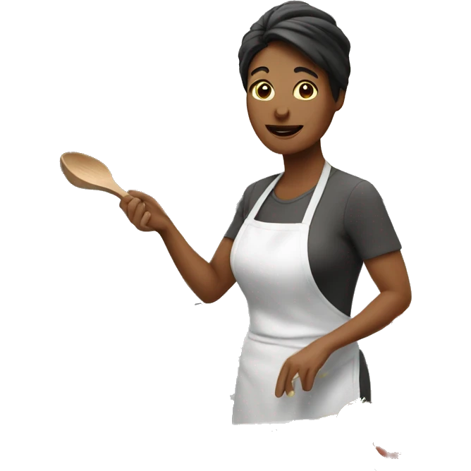 Mom cooking emoji