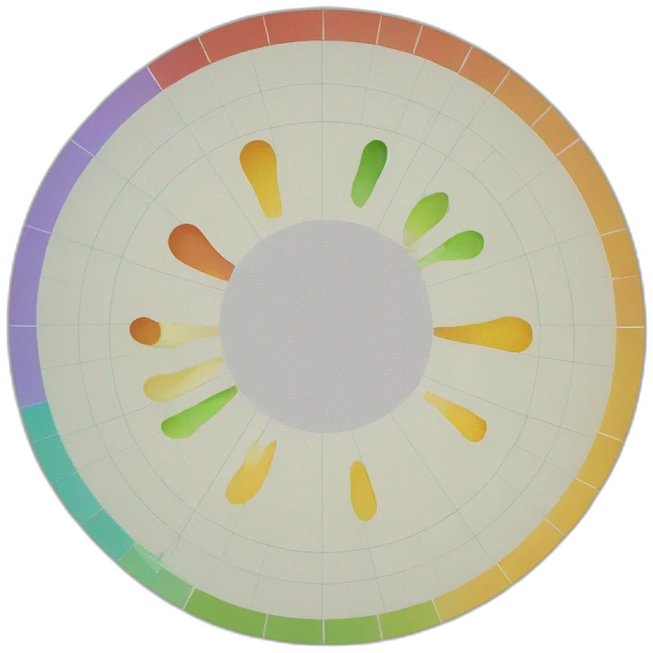 circular chart emoji
