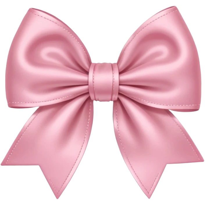 lacinho rosa bebê emoji