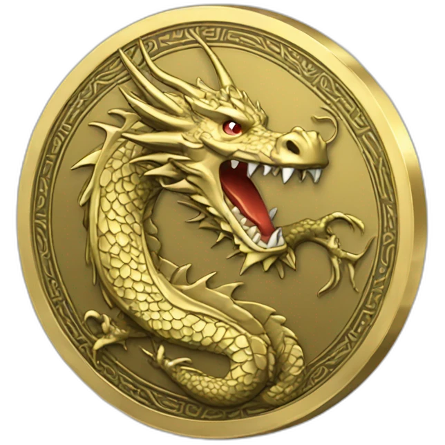 dragon coin emoji