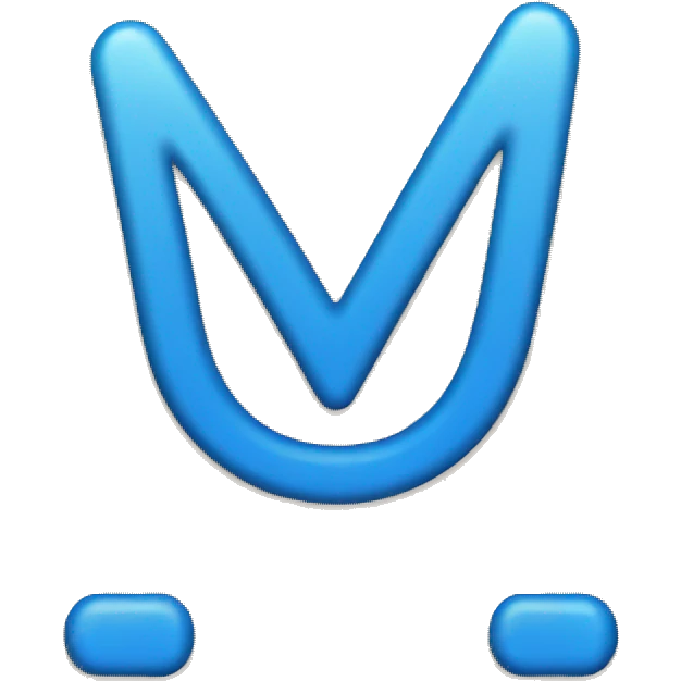Create a high-resolution emoji version of the Instagram Blue tick symbol, suitable for use in digital communication. emoji