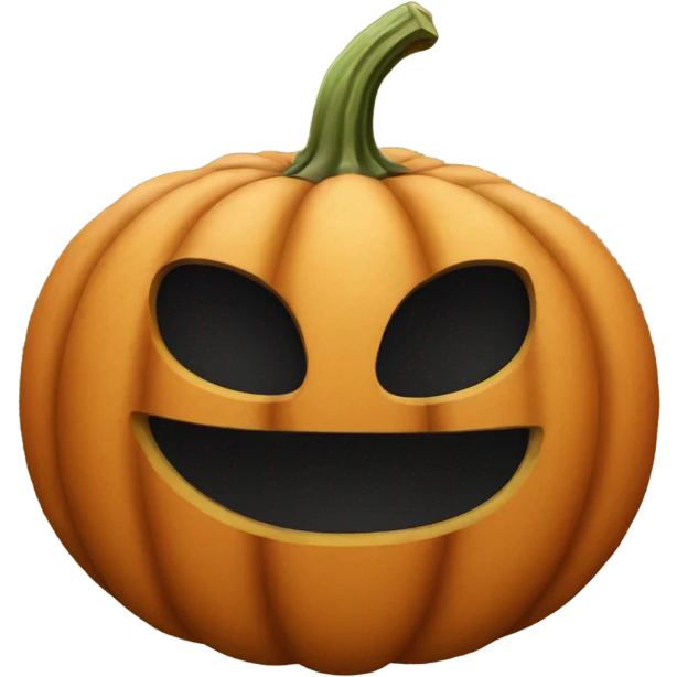 Plain pumpkin  emoji