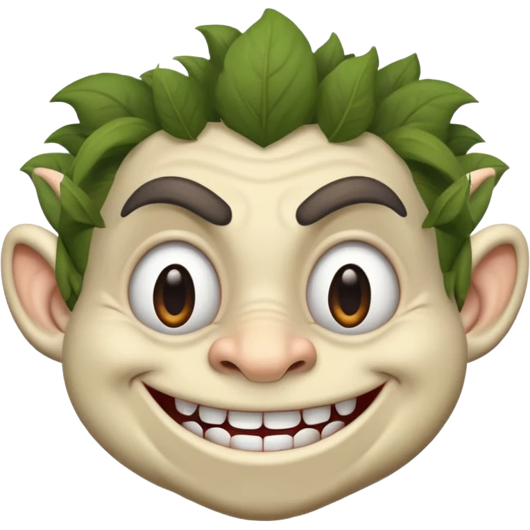 Troll face emoji