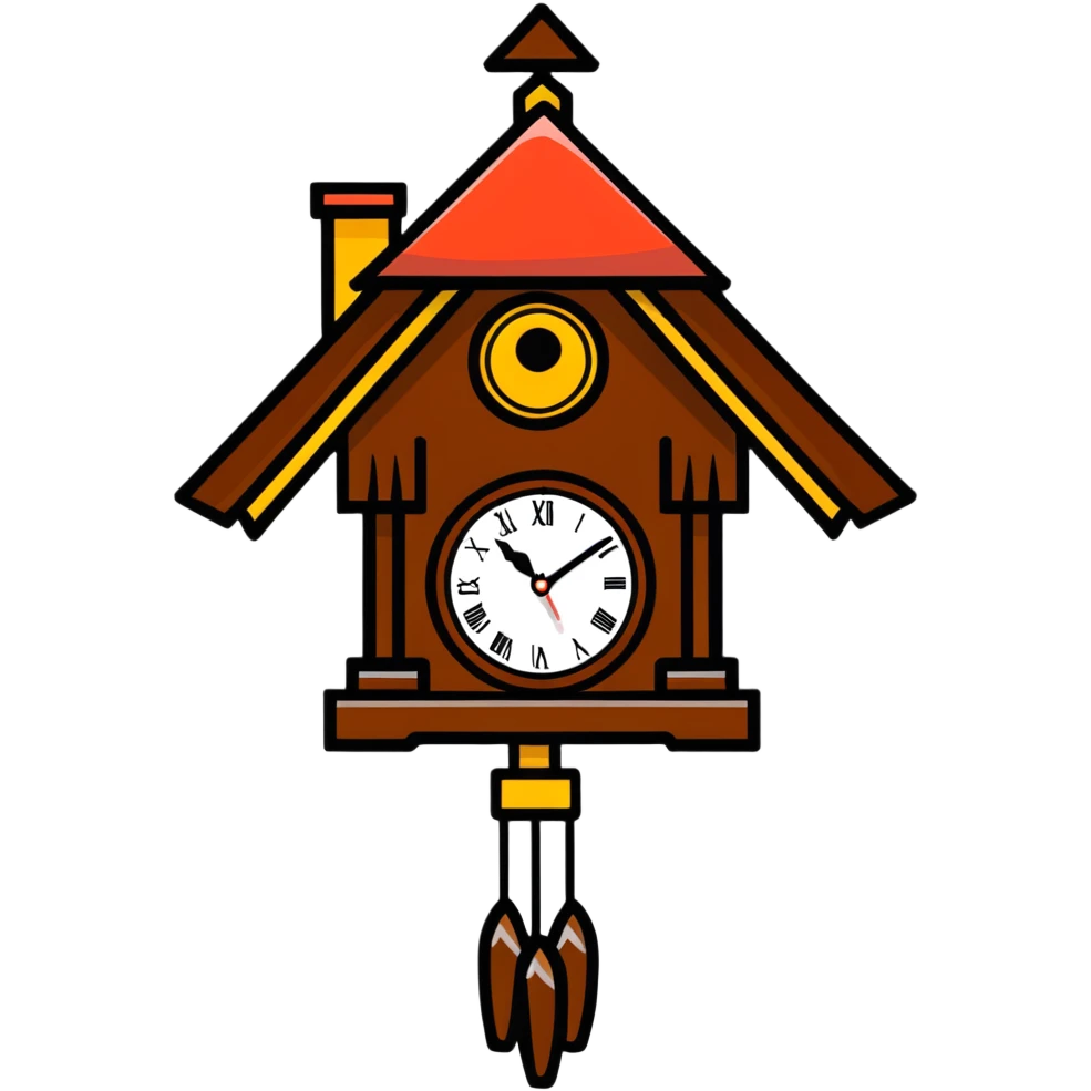 cuckoo clock emoji