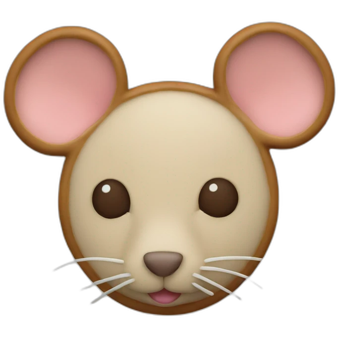 mouse cookie emoji