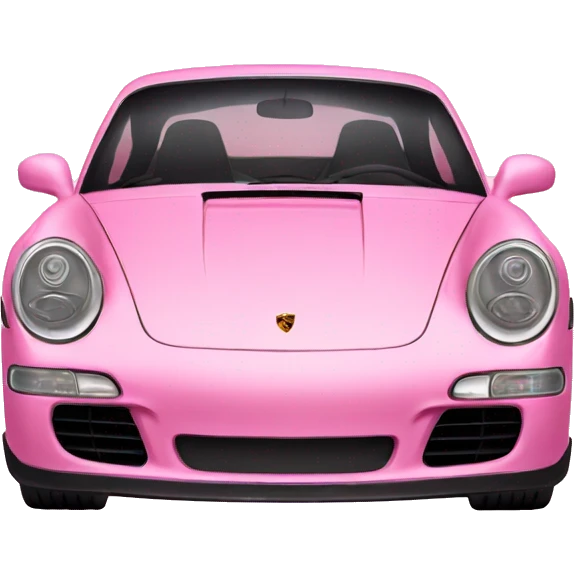 Pink porsche emoji