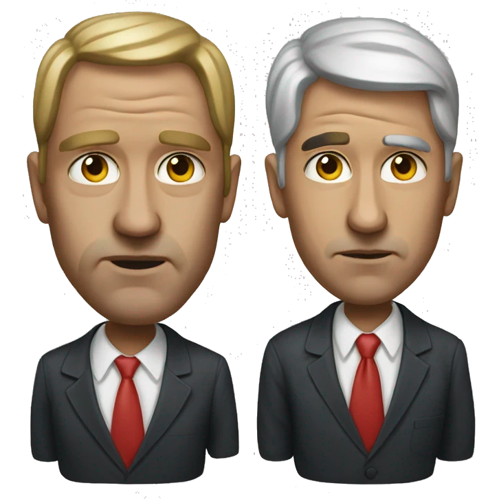 politic photorealistic serious emoji