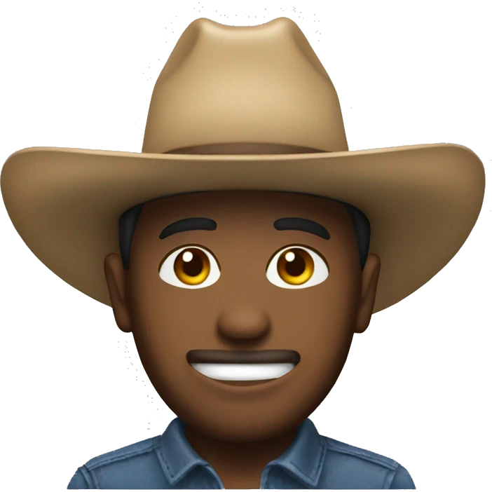 Use a Photo of myself with a cowboy hat emoji