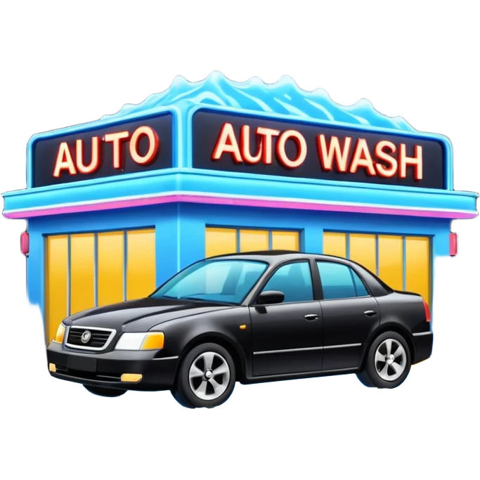 avto car wash emoji
