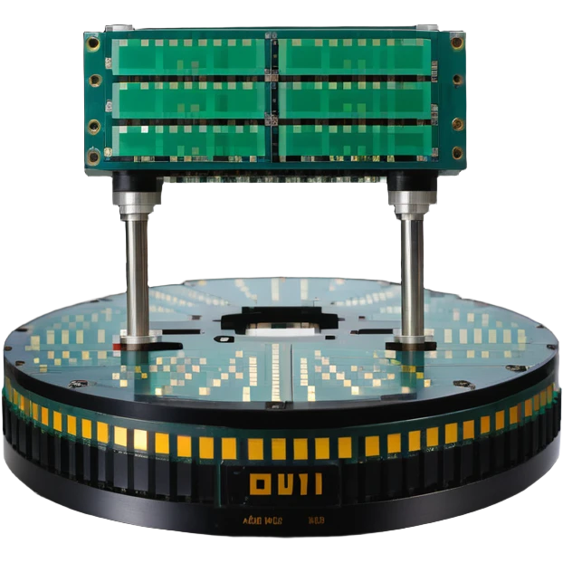 DUV photodetector array identifying biological agents in laboratory setting emoji