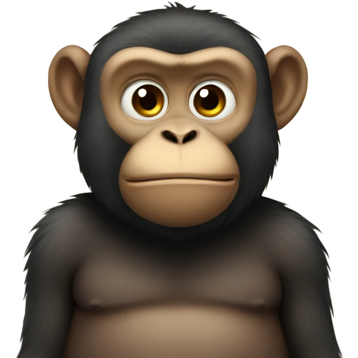 fat monkey emoji
