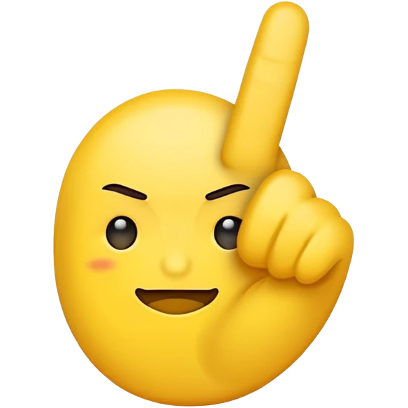 Emoji with middle finger  emoji