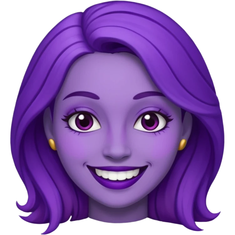 purple woman emoji