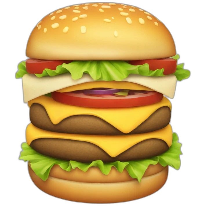 Cheeseburger emoji