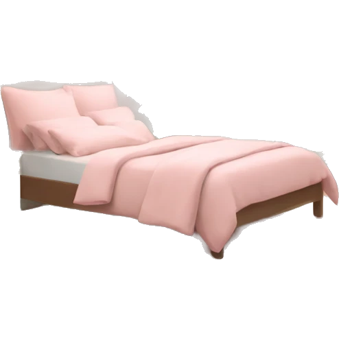 Light pink bedroom emoji