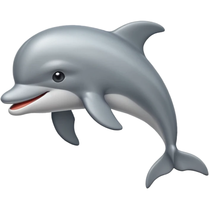 dolphin, apple emoji style emoji
