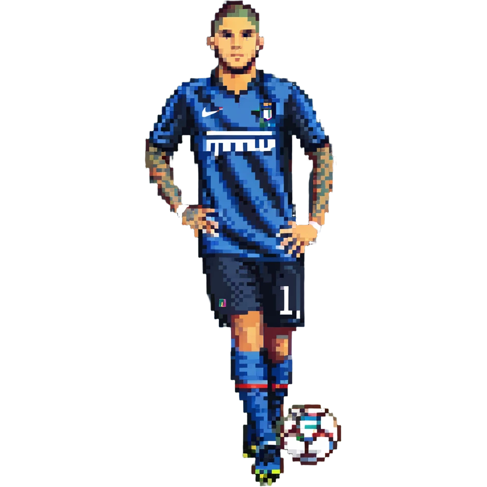 Mauro Icardi football player emoji