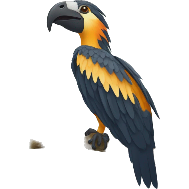 kakadu papagáj emoji