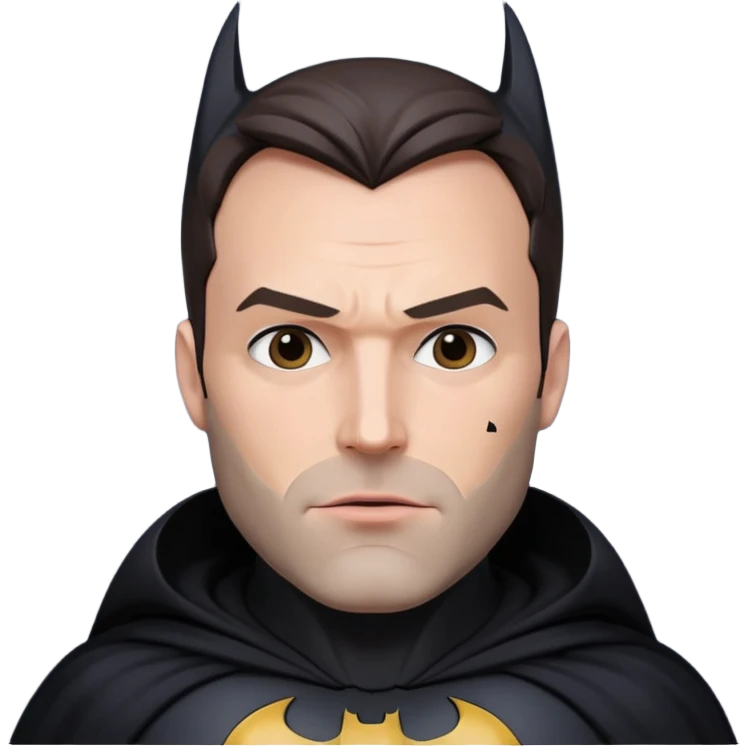 emoji of batman ben affleck emoji