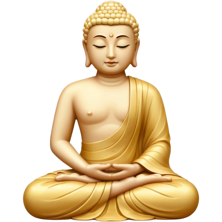 creamy Buddha emoji
